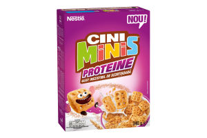 Сніданок сухий готовий з вітамінами та залізом Протеїн Cini Minis к/у 340г