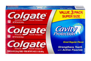 Colgate Anticavity Fluoride Toothpaste - 3 PK