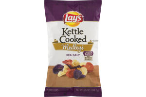 Lay's Kettle Cooked Medleys Sea Salt Potato Chips