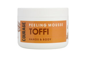 Пілінг-мус д/рук та тіла Тофі 300мл Кураж