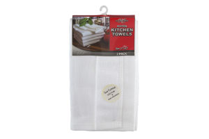 Royal Crest Kitchen Towels Reversible - 2 PK