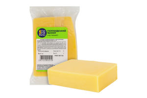 Сыр 45% твердый Голландский брусковый Пирятин кг