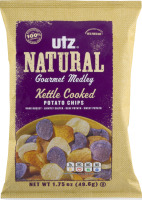 Utz Natural Gourmet Medley Kettle Cooked Potato Chips