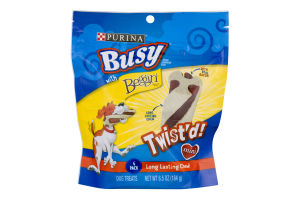 Purina Busy With Beggin Twist'd! Mini Dog Treats Bacon - 4 CT