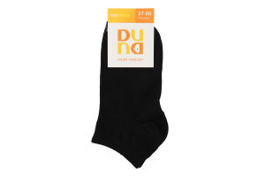 Шкарпетки дитячі чорні короткі р.18-20 Duna