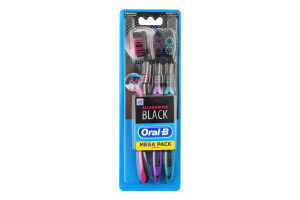 Щітка зубна Medium Black Allrounder Oral-B 3шт