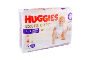 Подгузники-трусики для детей 15-25кг 6 Elite Soft Huggies 30шт