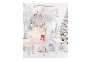 Пакет подарунковий новорічний 26*10*32см KYYW108