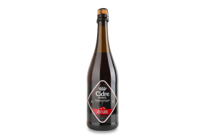 Сидр 700мл 5% солодкий газований купажний звичайний Яблучний з вишнею Cidre Royal пл