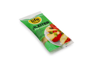 Продукт білково-жировий Cheese Life Tilziter 0,15кг брусок флоу-пак