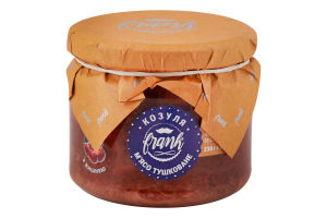 М'ясо козулі тушковане з вишнею стерилізоване Frank с/б 330г