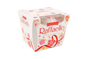 Цукерки в кокосовій стружці з цілим мигдальним горіхом Raffaello к/у 150г