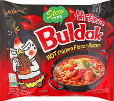 Лапша быстрого приготовления Гуляш с тушеной курицей Buldak м/у 145г