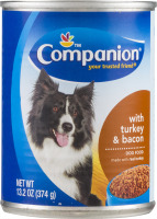 Companion Dog Food with Turkey & Bacon