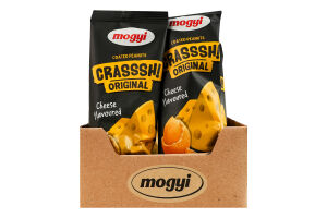 Арахис жареный в хрустящей корочке со вкусом сыра Crasssh! Original Mogyi м/у 60г