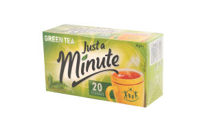 Чай зелений Just a Minute к/у 20х1.4г