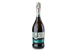 Вино ігристе біле брют 10-13,5% 0,75л Вілла Крим