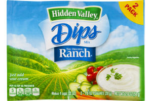 Hidden Valley Dips Mix, Original Ranch, 2.0 Ounces