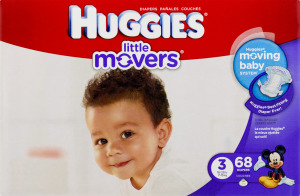 Huggies Diapers Little Movers Disney Baby Size 3 (16-28 lb) - 68 CT