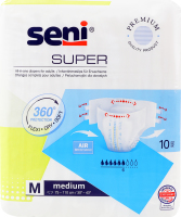 Подгузники для взрослых Medium Super Seni 10шт