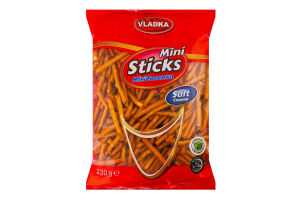 Соломка Mini солона 230г Vladka