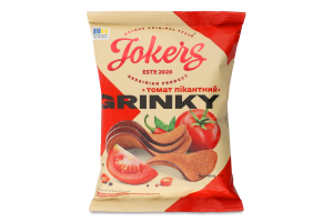 Грінки житньо-пшеничні Томат пікантний Jokers м/у 80г