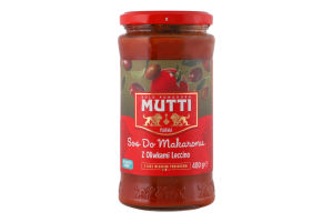 Соус томатний з оливками пастеризований Mutti с/б 400г