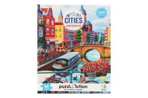Пазл Medium-M Міста Амстердам 300елементів DoDo