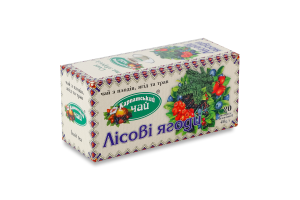 Чай из плодов, ягод и трав Лесные ягоды Карпатський чай к/у 20шт