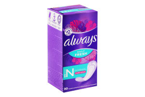 Прокладки щоденні Дейлі Фреш нормал ароматизовані 30шт Олвейс
