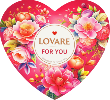 Набор чая в прозрачных пирамидках For you Lovare к/у 34шт