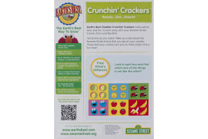 Earth's Best Crunchin' Crackers Cheddar