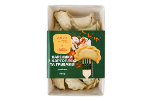 Вареники з картоплею та грибами Varenyk Time к/у 400г