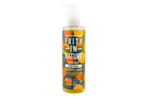 Мило рідке з грейпфрутом та апельсином 400мл Faith in Nature