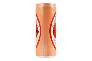 Напій безалкогольний соковмісний сильногазований на ароматизаторах Citrus Mix Tonic Water Harridan з/б 0.33л