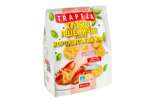 Мини-хлебцы пшеничные Королевский краб Trapeza м/у 90г