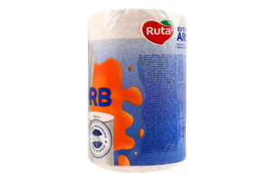 Рушник паперовий 3-х шаровий 200 листів Extra absorb Selecta Ruta 1шт