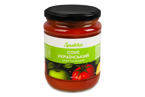 Соус оригінальний Український Smakko с/б 460г