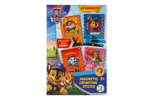 Палички д/рахування магнітні Paw Patrol Герої-рятувальники 40елементів DoDo