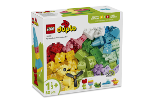 Конструктор для дітей від 1.5року №10479 My first colourful creative box Duplo Lego 80ел