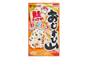Приправа Mizkan Omusubi Yama д/кул з лосос-вакаме