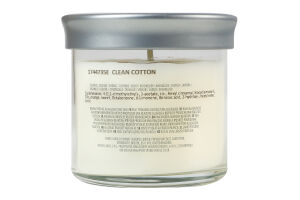 Свеча 122г Clean cotton Small Yankee Candle 1шт