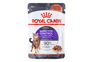 Корм д/стерилізованих котів Аппетіт Контрол Кеа шматочки в соусі 85г пауч Роял Канін