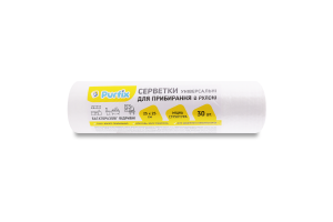 Серветки Purfix д/прибирання універсальні в рулоні