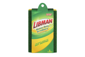Libman Heavy Duty Scrubbers - 2 CT