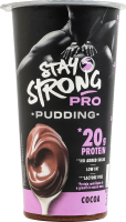 Пудинг 1.1% молочный с какао Pro Stay Strong ст 200г