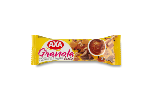 Батончик з шоколадом та смаком солоної карамелі Гранола Axa м/у 30г