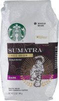 Starbucks Whole Bean 100% Arabica Coffee Sumatra Dark