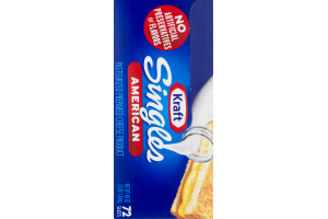 Kraft Cheese Singles American - 72 CT