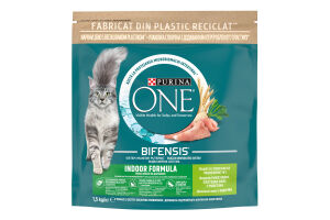 Корм для котів ONE Indoor з індичкою